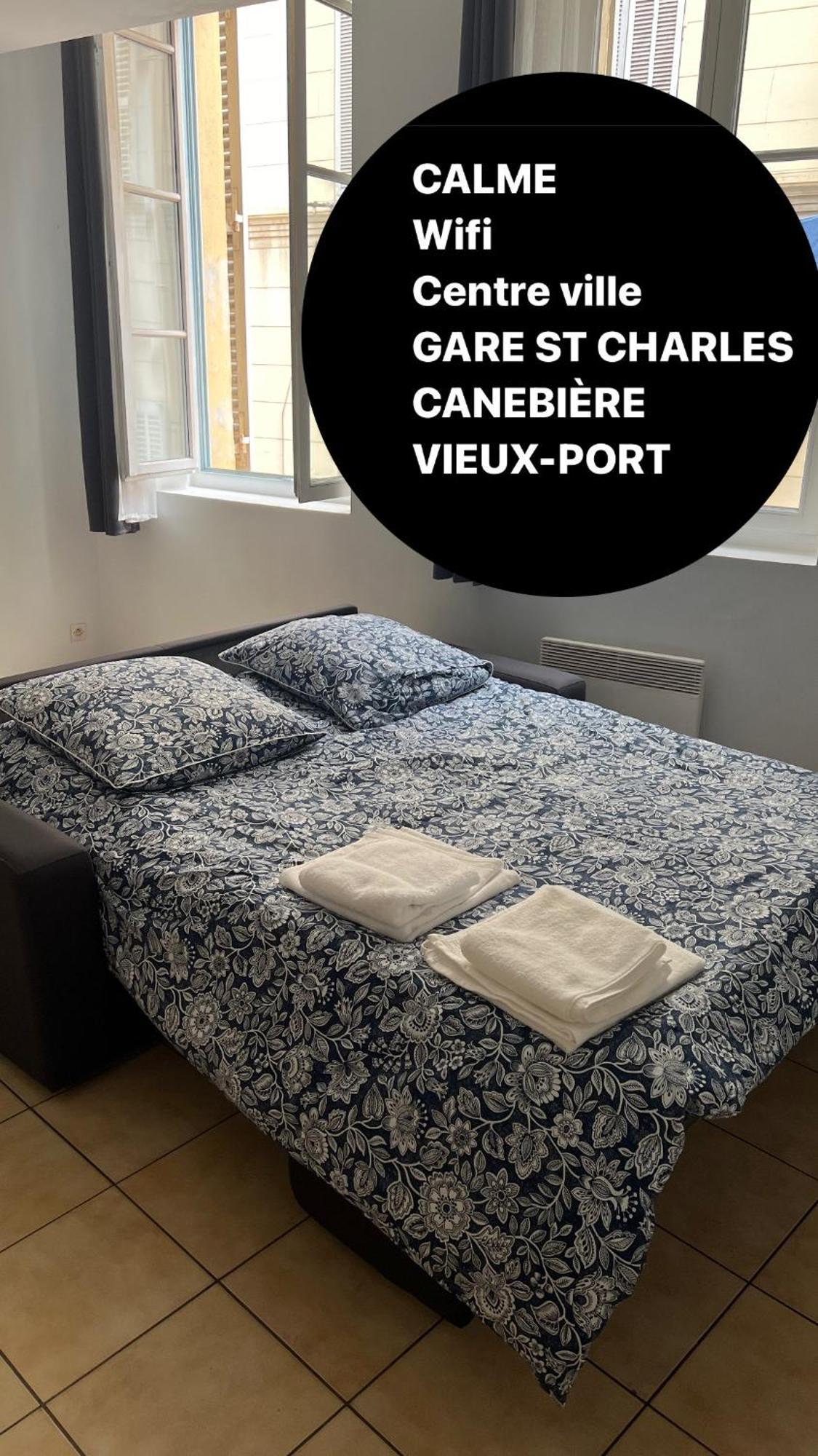 Thubaneau St Charles Canebiere Vieux Port Marseille Eksteriør bilde